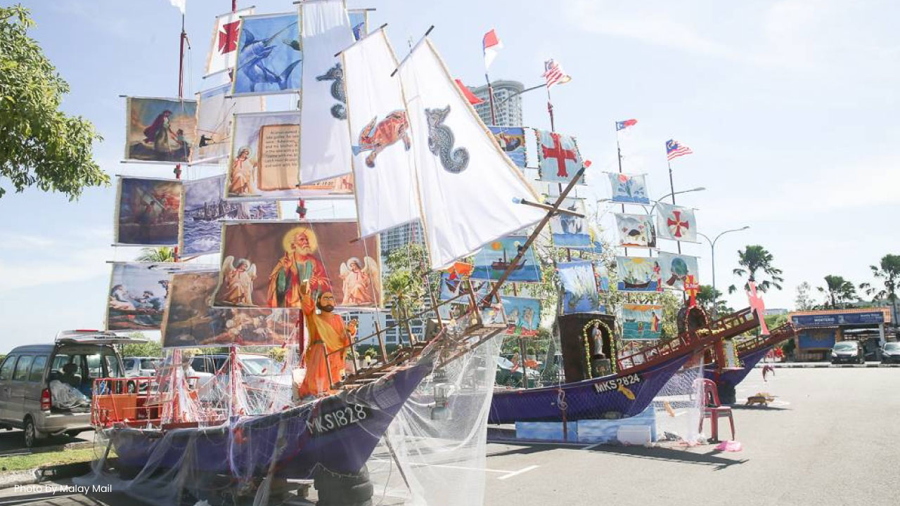 Festa De San Juan dan San Pedro, Melaka (Photo by Malay Mail)