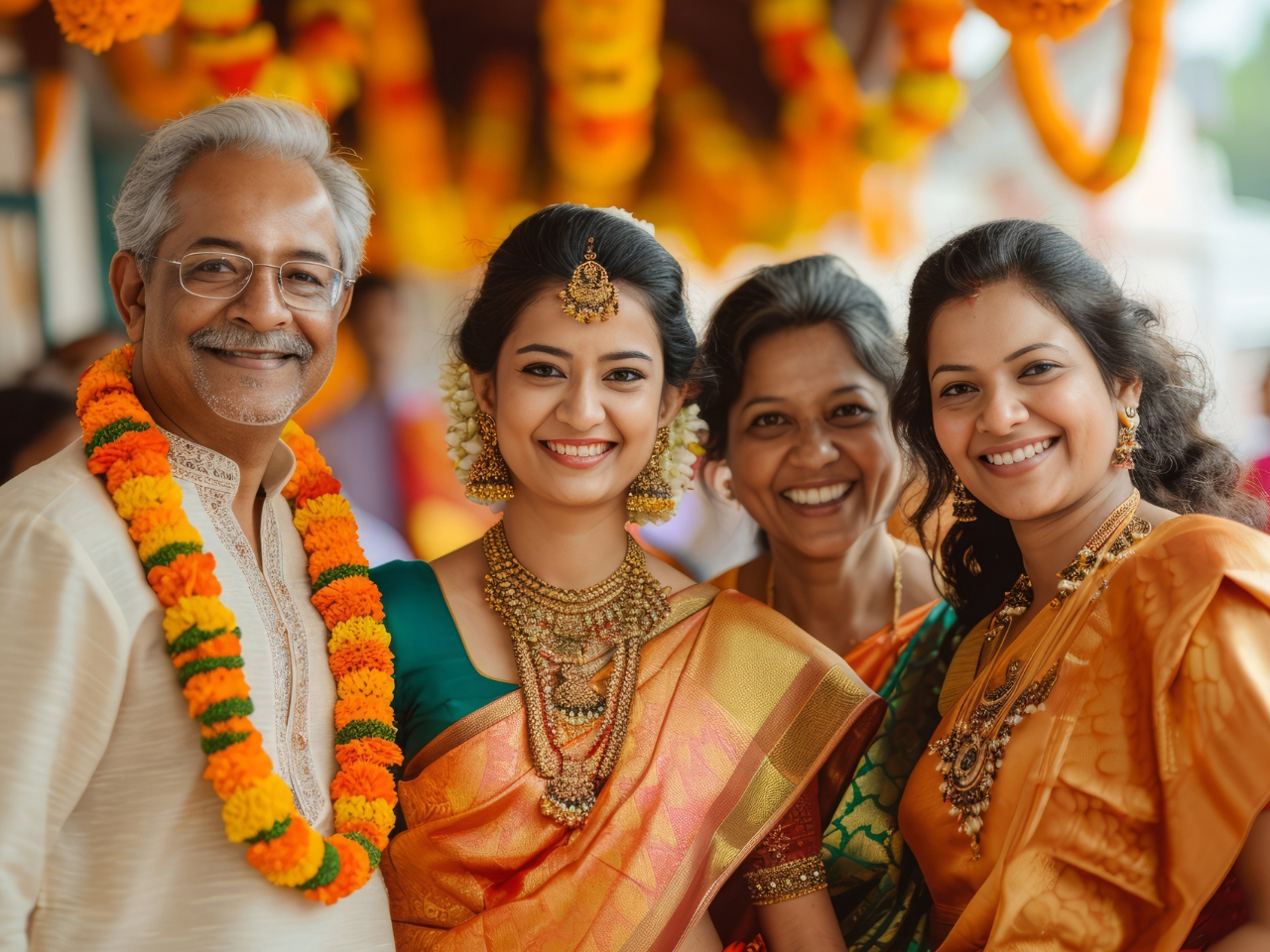 Jewellery and Colourful Traditional Costumes